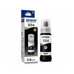 TINTA EPSON T554 120 NEGRO L81XX T554120-AL 70ML PIGMENTADO