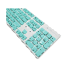 TECLADO+MOUSE WIR FTXGK600 NUM/POR/BLA-VER 099642