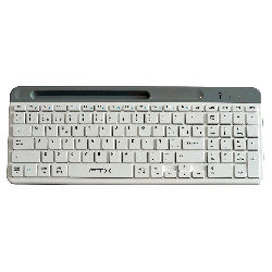 TECLADO WIR/BT FTXB105 NUM/ESP/BLAN 099550