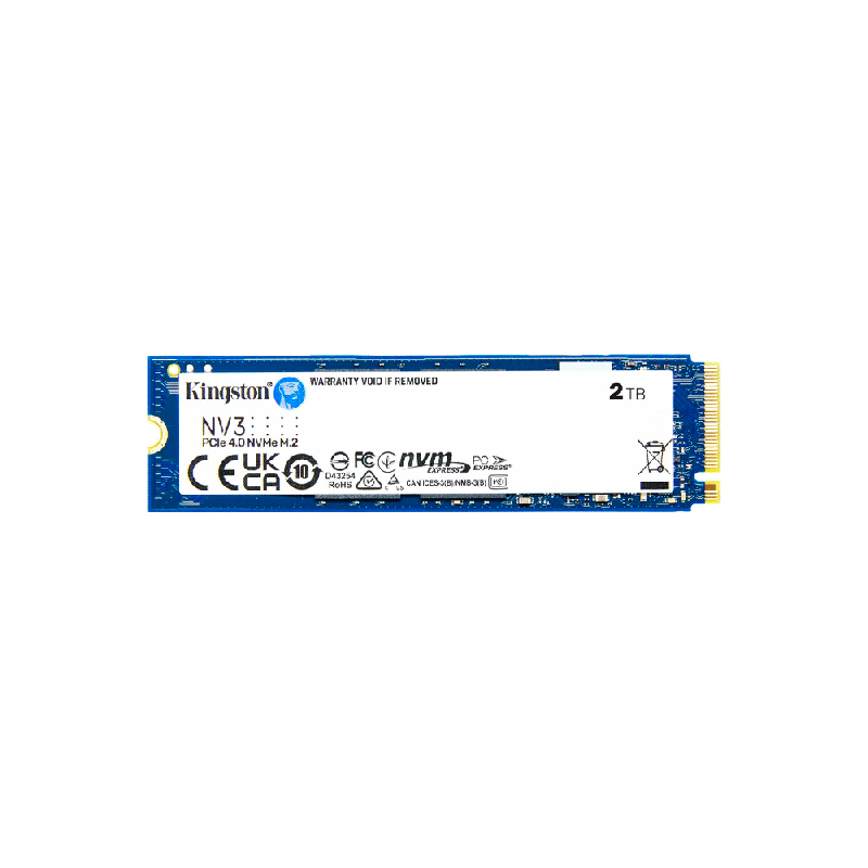 SSD M.2 NVME 2TB KINGSTON SNV3S/2000G 6000/5000MB/S PCIE 4.0