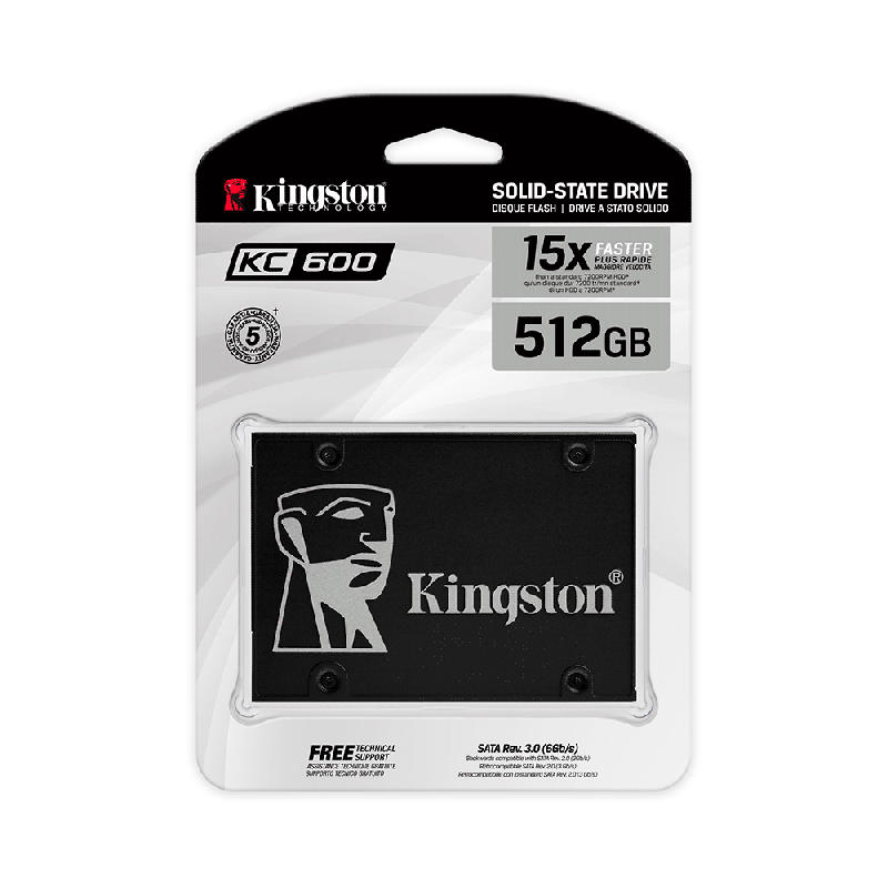 SSD 2.5 SATA3  512GB KINGSTON SKC600/512G 550/520