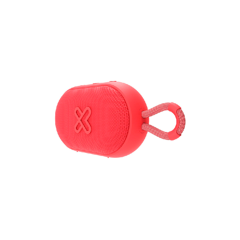 PARLANTE    6W KBS-030RD KLIP GROOVESPLASH BT/BAT/IPX7/TWS/MIC/ROJO