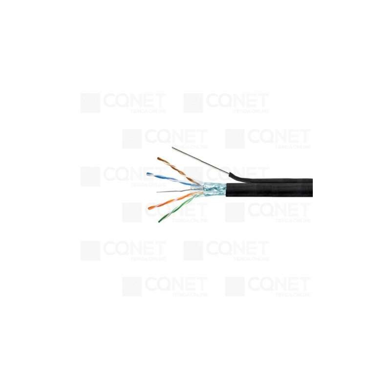 CABLE MS UTP/6E EXT 305M NEGRO CCA