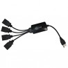 CABLE MULTIPUERTO USB SATE A-HUB05 4 PTOS 2.0