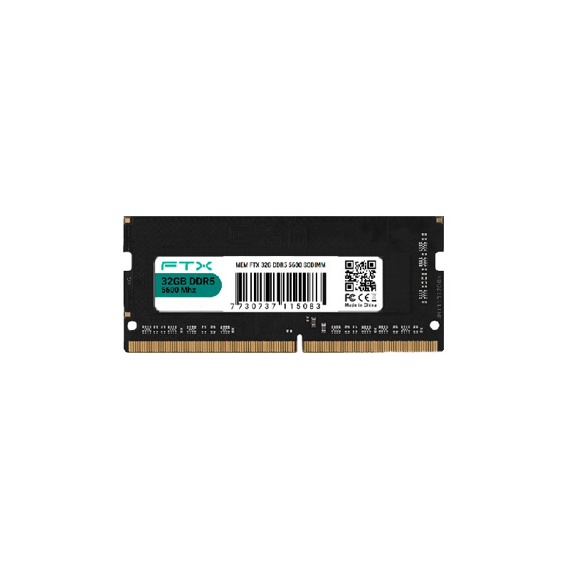 MEM P/NB DDR5 32G 5600 FTX 115083 1 A¥O GARANTIA