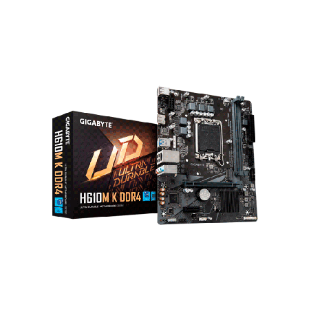 MB 1700 H610M K DDR4 GIGABYTE S/R/HDMI/M2/USB3.2/MATX