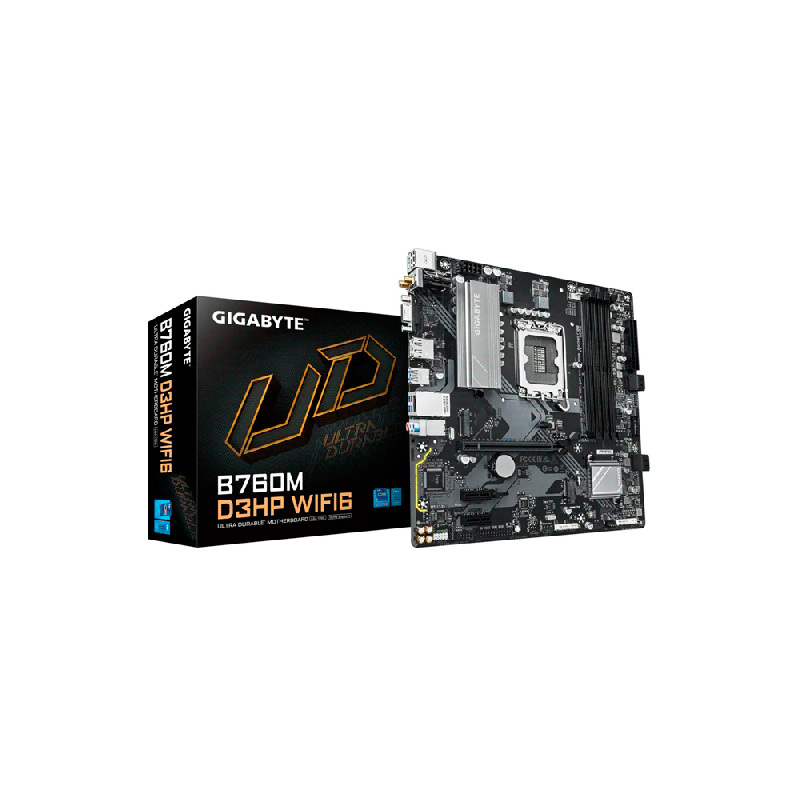 MB 1700 B760M D3HP WIFI6 DDR5 GIGABYTE V/S/R/HDMI/DP/2M2/USB3.2/MATX