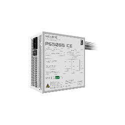 FUENTE  550W GIGABYTE 80PLUS SILVER BLANCO 220V GP-P550SS ICE