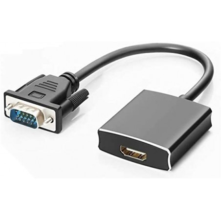 CABLE VGA MACHO A HDMI MACHO
