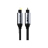CABLE OPTICO 1M FTX-AV380-P04GN-S1 P/SOUND BAR/TV/PROY/PS4 NEG 115816