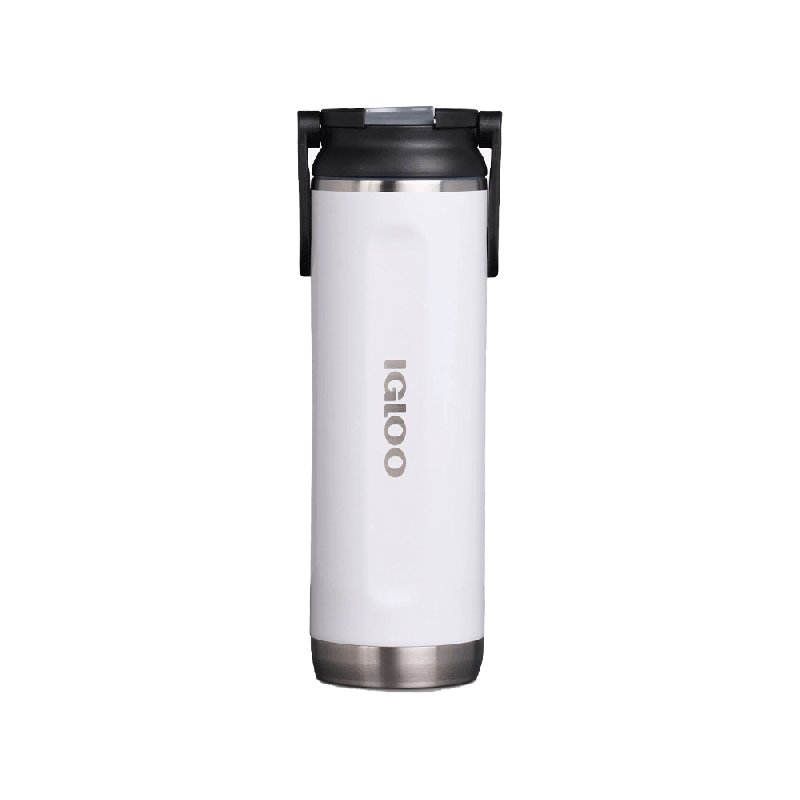 BOTELLA IGLOO   600ML SSTL SPRT SPPER BTL BLANCO C/MANIJA 6P 71084