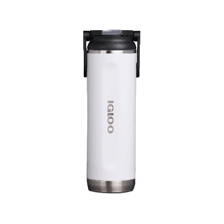 BOTELLA IGLOO   600ML SSTL SPRT SPPER BTL BLANCO C/MANIJA 6P 71084