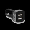 Cargador ARG-AC-0112BK USB P/Auto