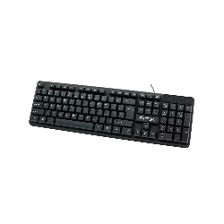 TECLADO USB FTXK002 NUM/ESP/NEGRO 122975