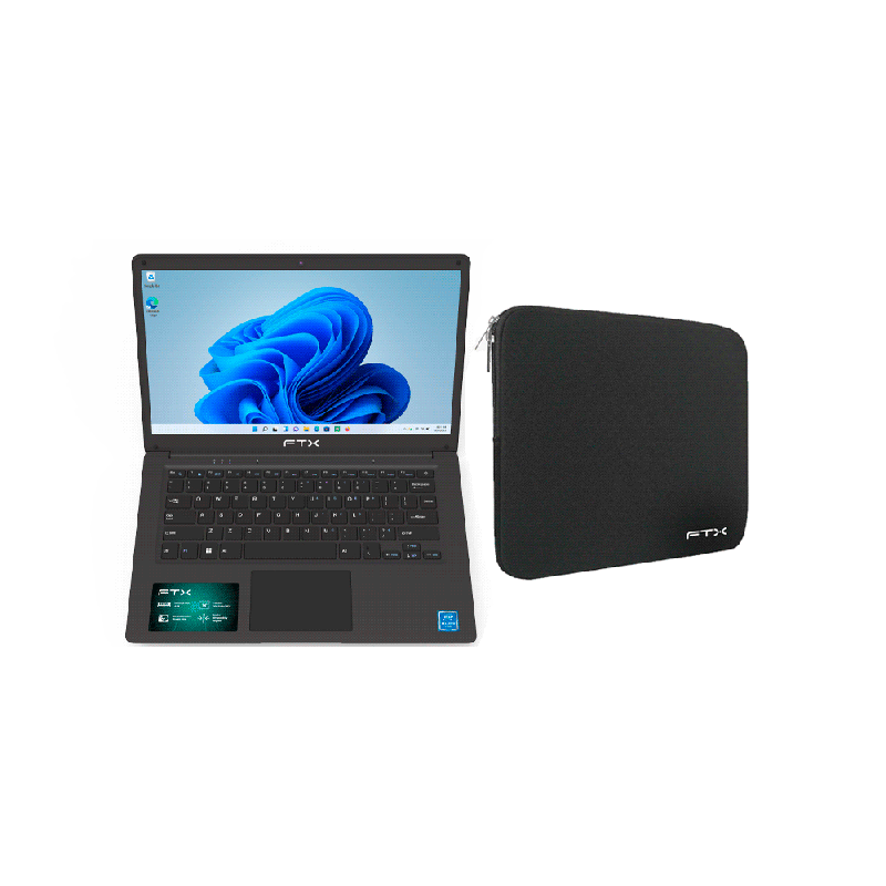 NB FTX CEL N14-C2564IN 1.1/4/256/W11H/14" HD/RJ45/NEGRO +FUNDA 128991