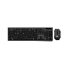 TECLADO+MOUSE WIR FTX KM400 NUM/ESP/POP/NEGRO-GRIS 128793