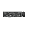 TECLADO+MOUSE WIR FTX KM250 MULT/NUM/ESP/NEGRO 128779
