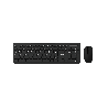 TECLADO+MOUSE USB FTX KM086 NUM/POR/NEGRO 128724