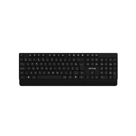 TECLADO WIR FTX KW93 NUM/POR/NEGRO 128748