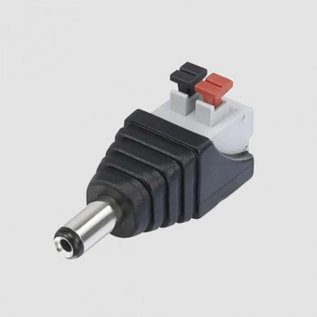Conector DC P4 Macho a Presión