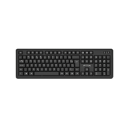 TECLADO WIR FTX KW46 NUM/POR/NEGRO 128762