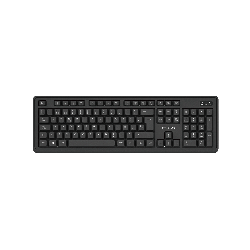 TECLADO WIR FTX KW46 NUM/ESP/NEGRO 128755