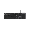 TECLADO USB FTX K87 NUM/ESP/NEGRO-GRIS 128694