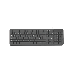 TECLADO USB FTX K87 NUM/ESP/NEGRO 128670