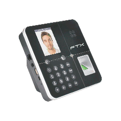 RELOJ/MARCADOR FTX BIOMET. RJ45/DE HUELLA/FACIAL FBM-01 NEGRO