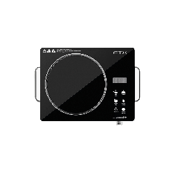 PLACA COCINA VITRO FTX 3500W 220V DIG/1HORN/NEGRO C/SELEC FEC-1H