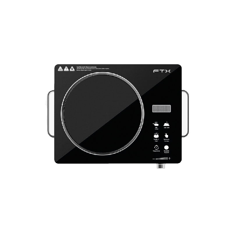 PLACA COCINA VITRO FTX 3500W 220V DIG/1HORN/NEGRO C/SELEC FEC-1H