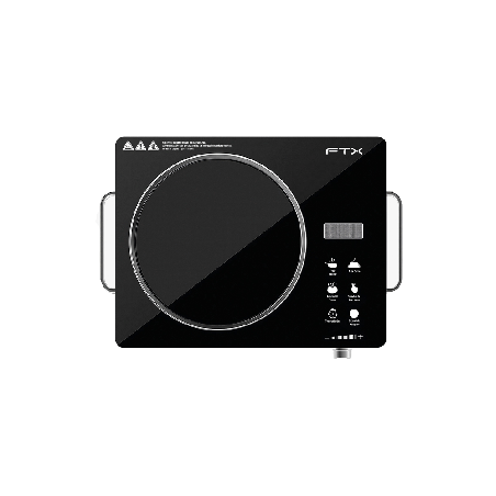PLACA COCINA VITRO FTX 3500W 220V DIG/1HORN/NEGRO C/SELEC FEC-1H