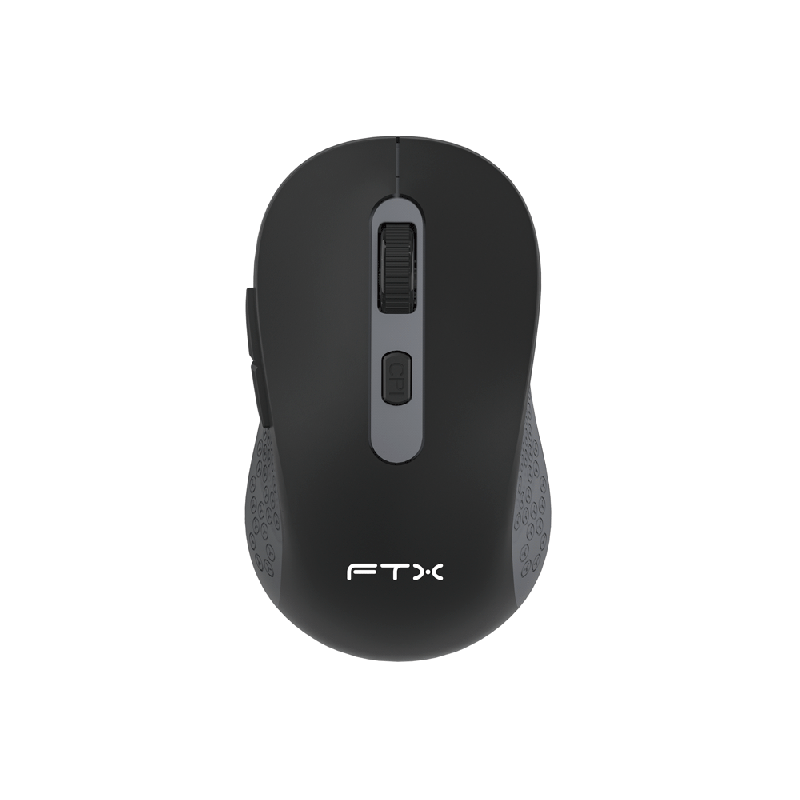 MOUSE WIR FTX MW44 1600DPI/4 BOT/NEGRO-GRIS 128892