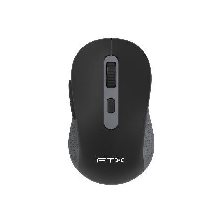 MOUSE WIR FTX MW44 1600DPI/4 BOT/NEGRO-GRIS 128892