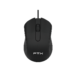 MOUSE USB FTX M62 1200DPI/3 BOT/1.1M/NEGRO 128847