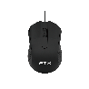MOUSE USB FTX M62 1200DPI/3 BOT/1.1M/NEGRO 128847