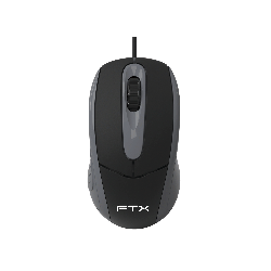 MOUSE USB FTX M56 1000DPI/3 BOT/1.2M/NEGRO-GRIS 128878