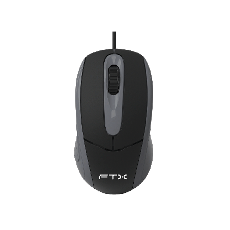 MOUSE USB FTX M56 1000DPI/3 BOT/1.2M/NEGRO-GRIS 128878