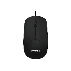 MOUSE USB FTX M47 1200DPI/3 BOT/1.1M/NEGRO 128830