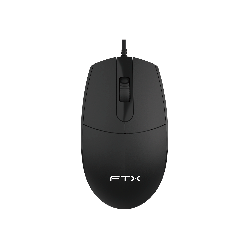MOUSE USB FTX M39 1200DPI/3 BOT/1.4M/NEGRO 128854
