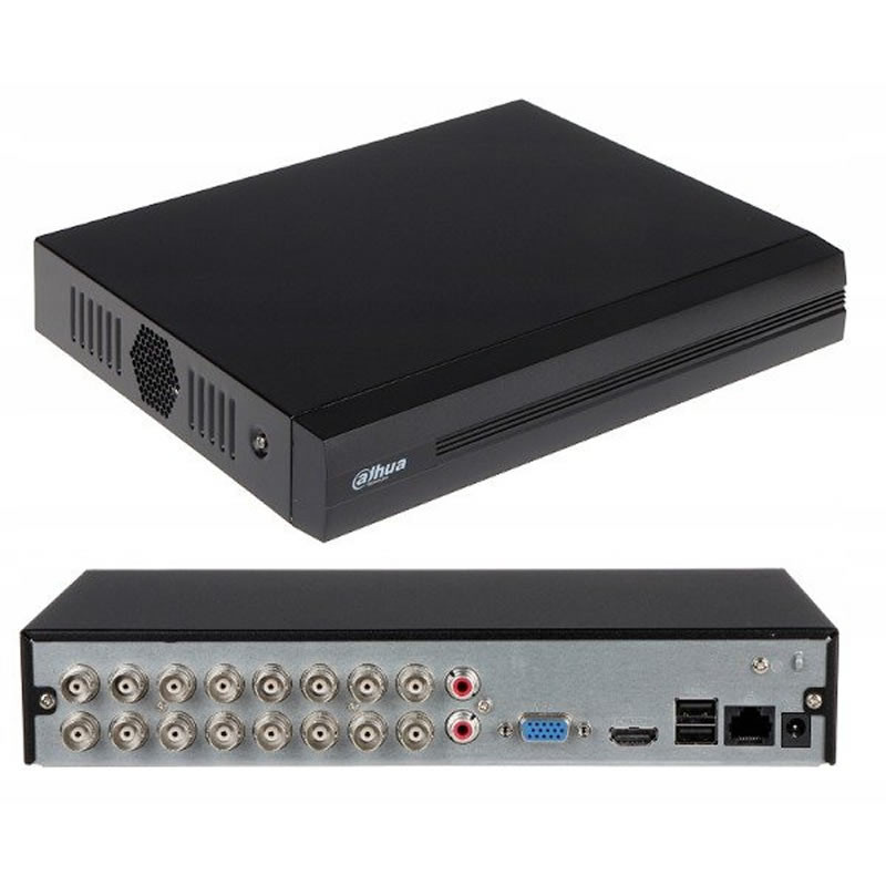 DVR DH XVR1B16H-I WizSense 5MP 16 CAN 1080p 1HDD