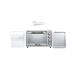 HORNO ELECTRICO FTX 60L 2500W 220V PLATA ESPEJADO EO2-602S 132639