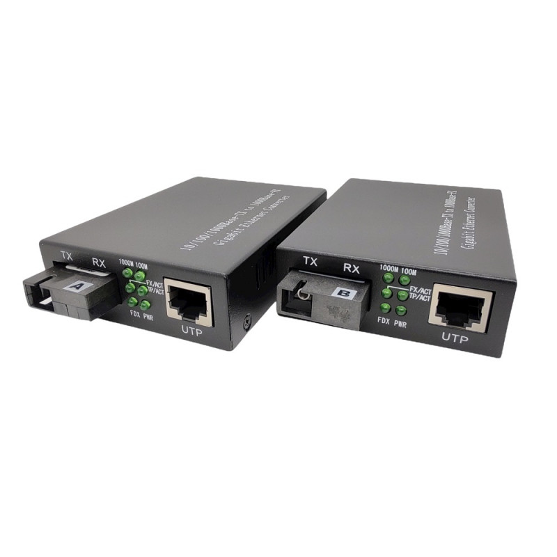 F. Media HL-2111S-20 A/B 10/100/1000 Mbps 20KM Conv