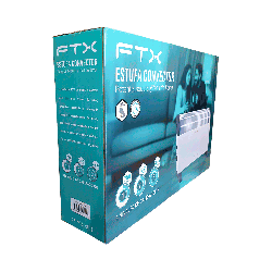 ESTUFA CONVECTOR FTX 2000W BLANCO CVH2-201V 130314