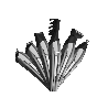 AFEITADORA INALAMBRICA FTX 20EN1 IPX6/RECARG/LED/USBC PLATA ESH-601