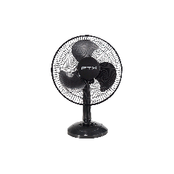 VENTILADOR DE MESA FTX 3 VEL AURA 45W 220V NEG/MET HB-TF-15-02
