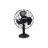 VENTILADOR DE MESA FTX 3 VEL AURA 45W 220V NEG/MET HB-TF-15-02