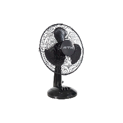 VENTILADOR DE MESA FTX 3 VEL AURA 45W 220V NEG/MET HB-TF-15-02