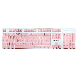 TECLADO+MOUSE WIR FTXGK600 NUM/POR/BLA-ROSA 099666