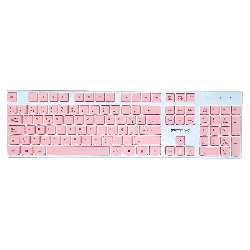 TECLADO+MOUSE WIR FTXGK600 NUM/ESP/BLA-ROSA 099659